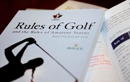rules of golf