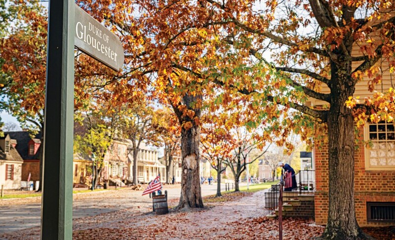 Fall Scenes in Williamsburg