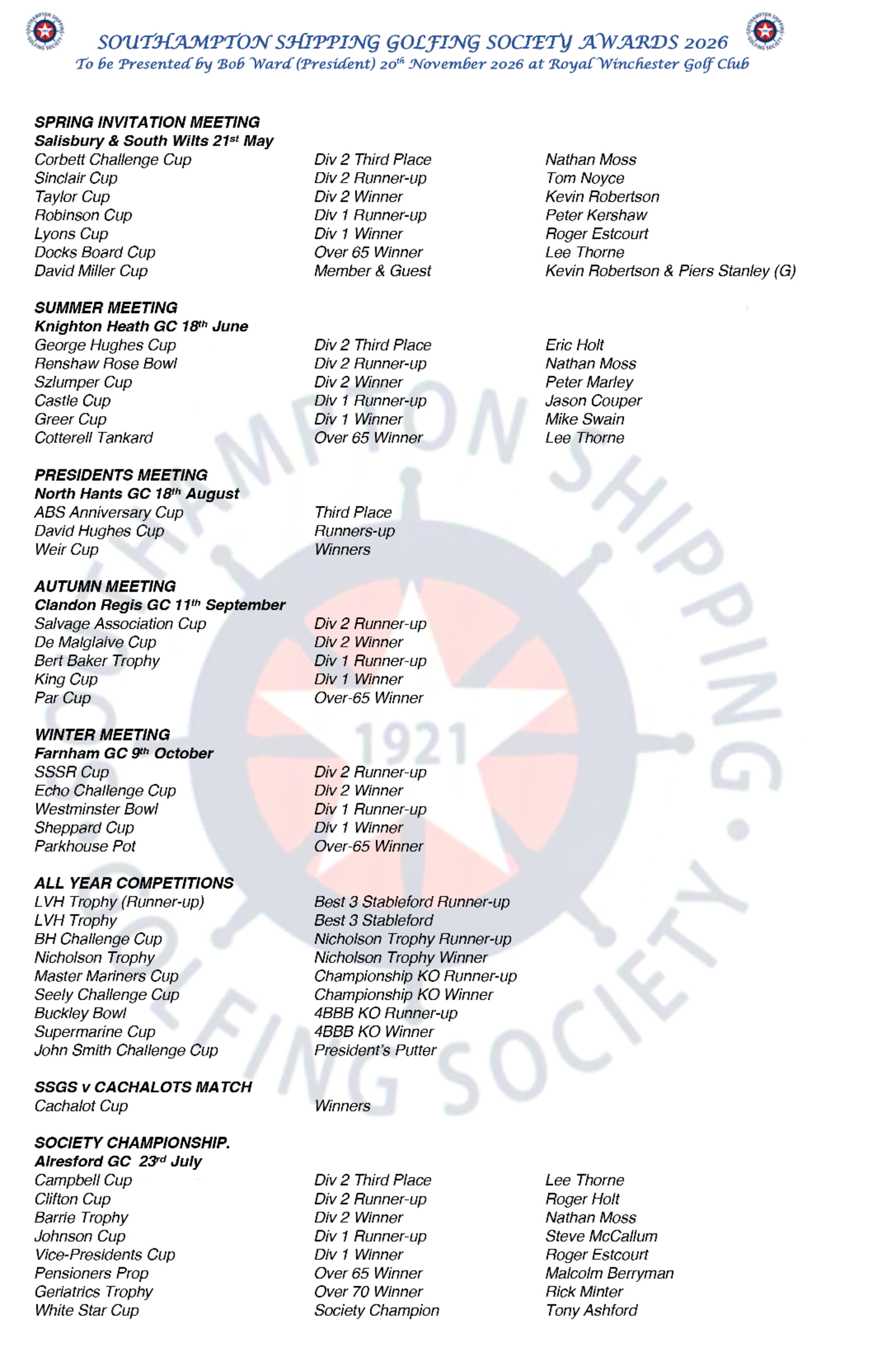 2026 winners scroll website